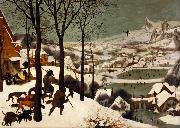 The Hunters in the Snwo (mk08) BRUEGEL, Pieter the Elder